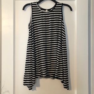 Black and White Jolie Tank Top